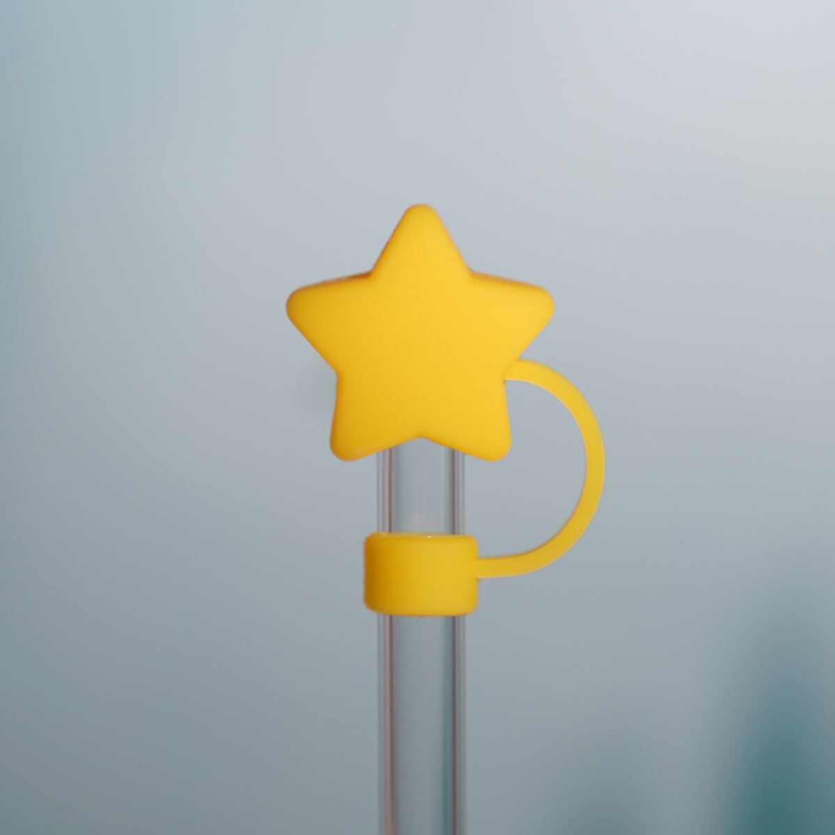 Owllaser Simple Star Straw Topper, PVC Straw Accessory for 10mm Straw