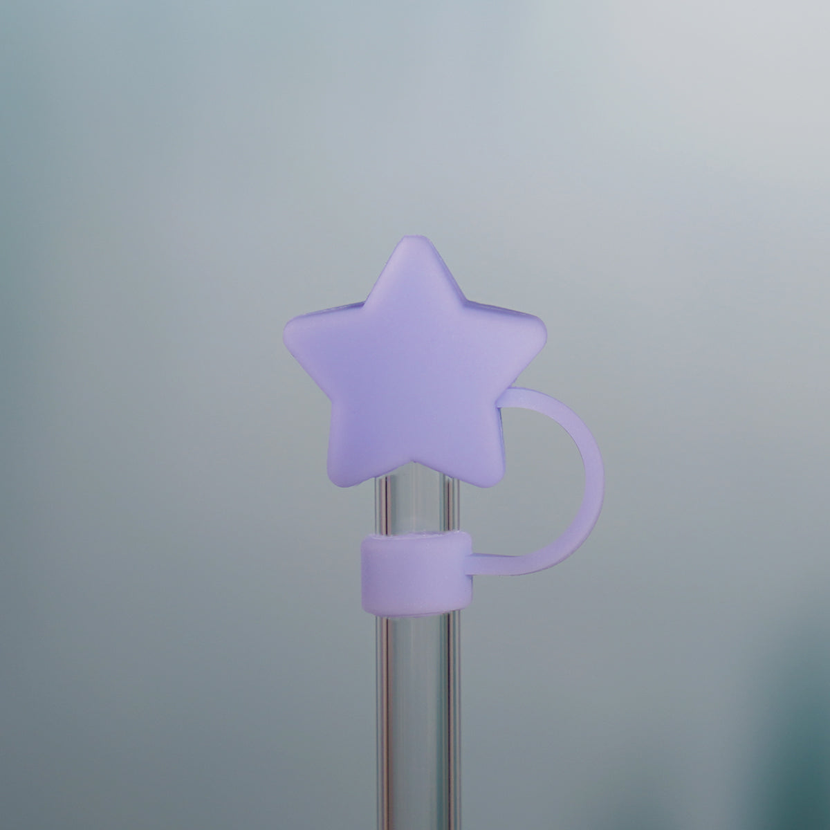 Owllaser Simple Star Straw Topper, PVC Straw Accessory for 10mm Straw