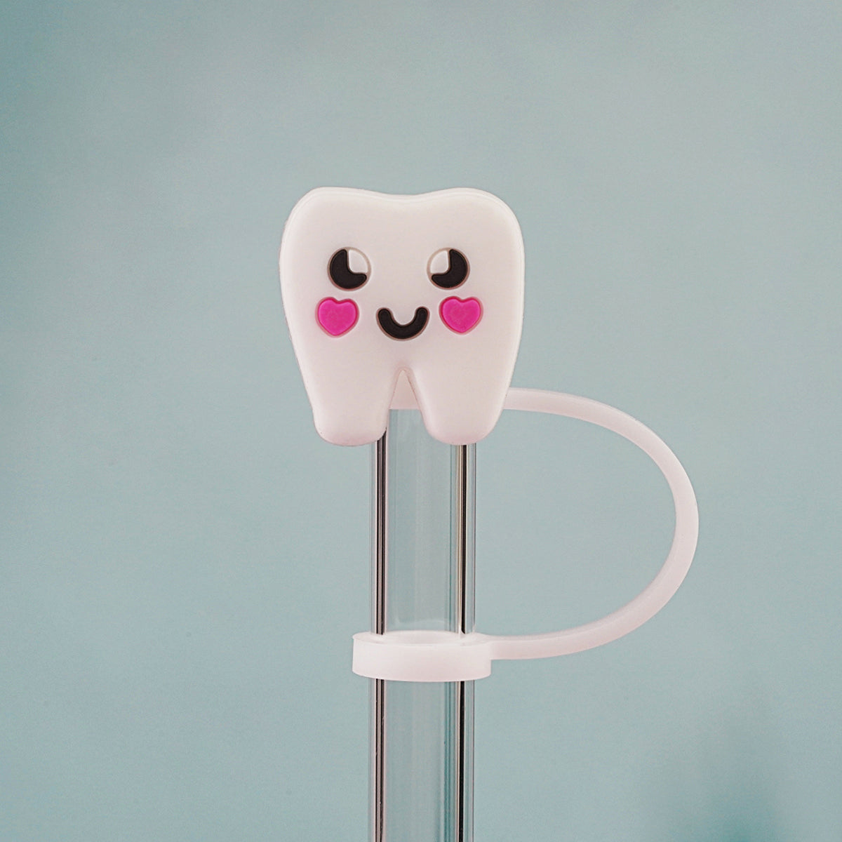 Owllaser Dental Straw Topper, PVC Straw Accessory for 10mm Straw