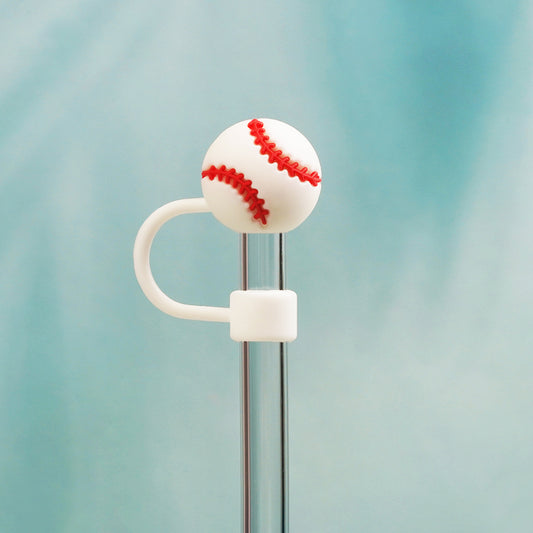 Owllaser Baseball Straw Topper Accessory for 10mm Straw