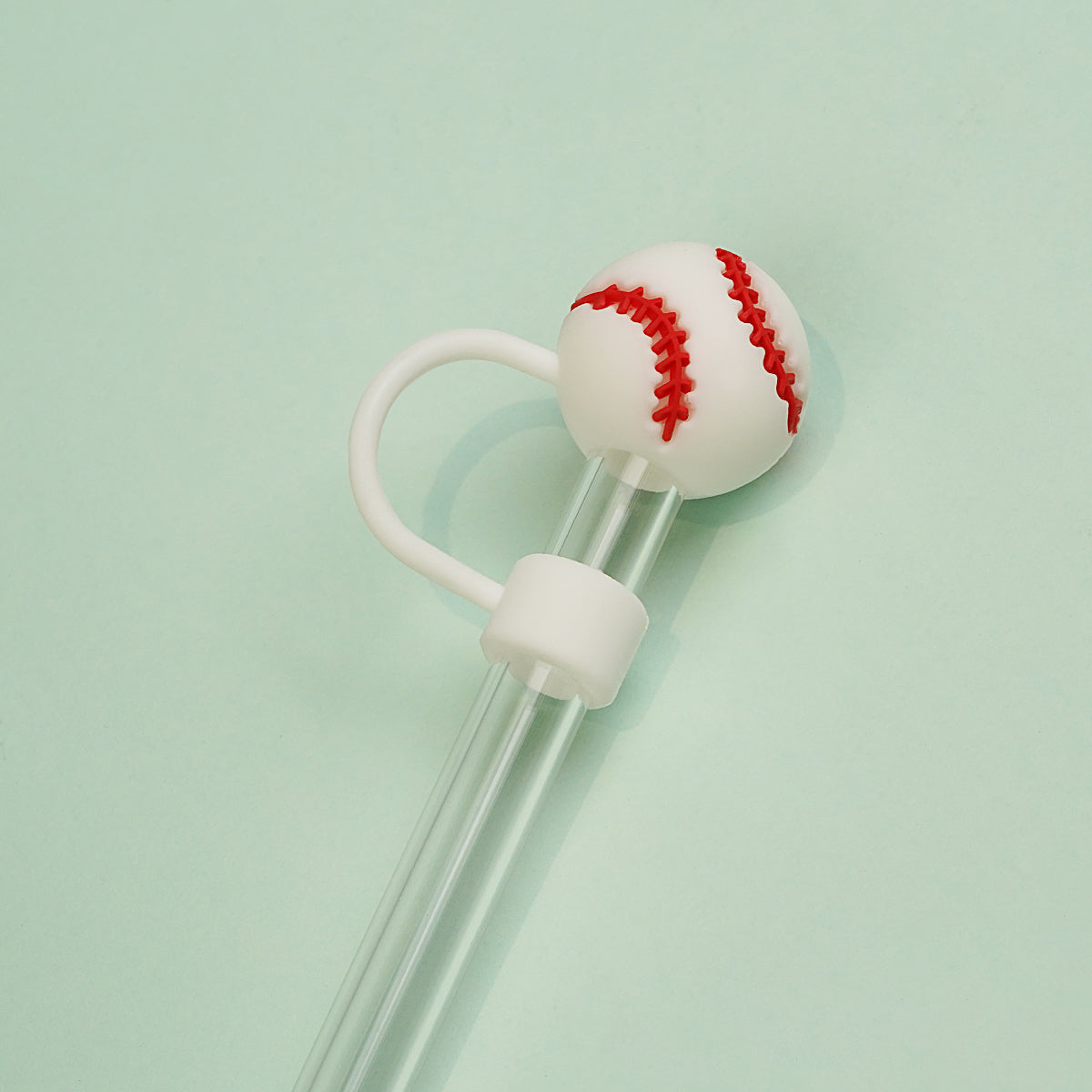 Owllaser Baseball Straw Topper Accessory for 10mm Straw