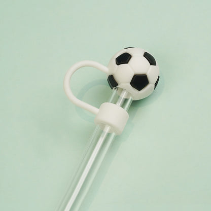 Owllaser Soccer Straw Topper Accessory for 10mm Straw