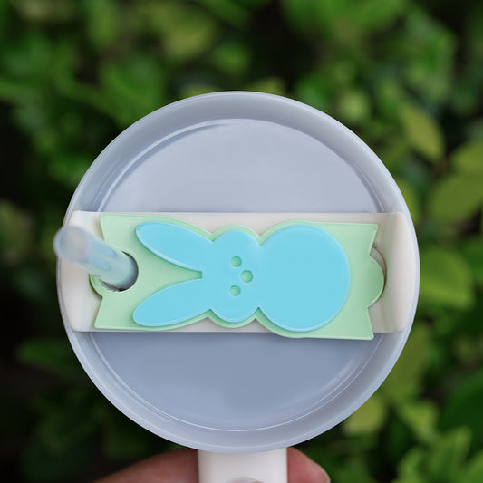 Owllaser Rabbit Acrylic Tumbler Tag, Custom Color 40oz / 30oz