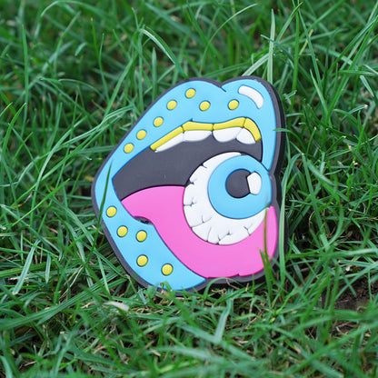 Owllaser Big Mouth Beach Bag Accessories PVC Rubber Tote Bag Insert Charms for Bogg Bag