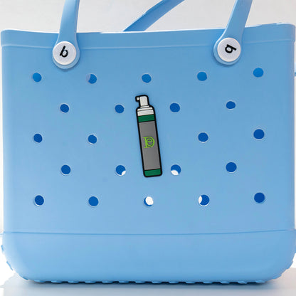 Owllaser DE Hair gel Charm for HandBags, Accessories PVC Rubber for Bogg Bags