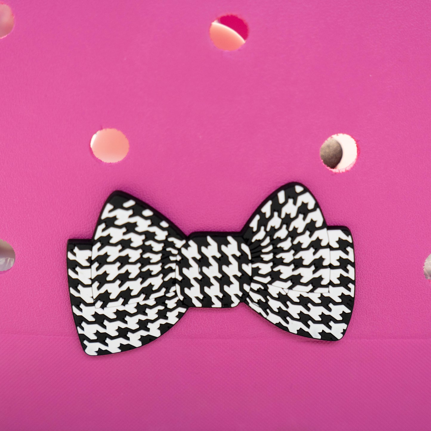 Owllaser Bow tie for HandBags, Accessories PVC Rubber for Bogg Bags
