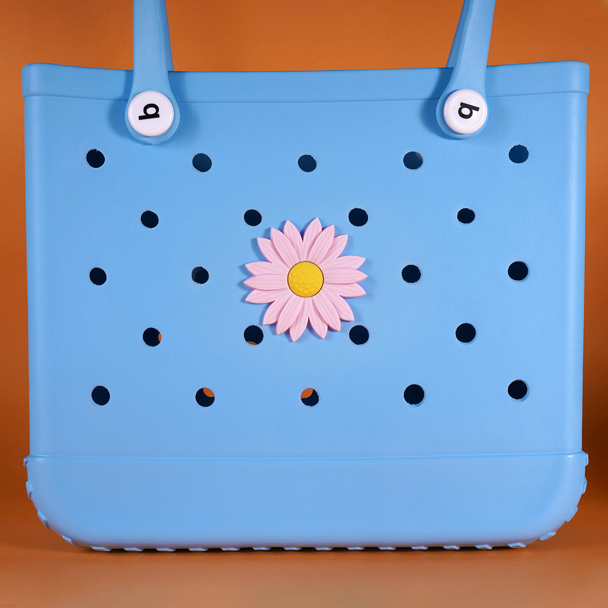 Owllaser Sunflowers Charm for Bogg Handbag