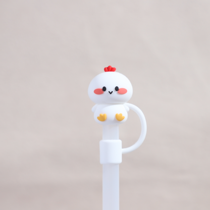 Owllaser Animal Paradise Straw Topper, Cap, Accessory for 10mm Straw