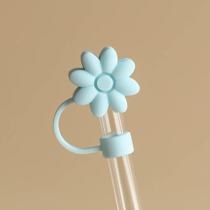 Owllaser Lotus Flower Straw Topper, 10mm Straw Accessory