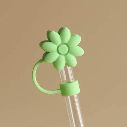 Owllaser Lotus Flower Straw Topper, 10mm Straw Accessory