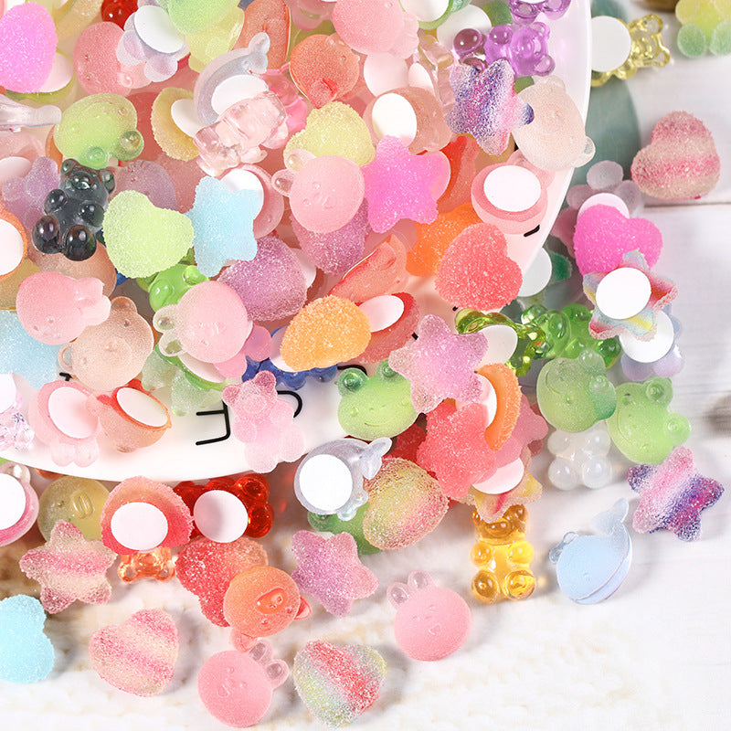 Owllaser 3D Candy Resin Sticker (6pcs)