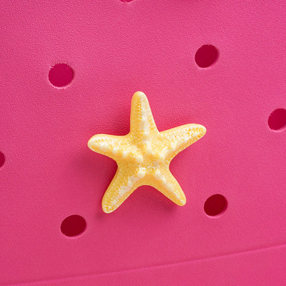 Owllaser Colorful Starfish Charm for Handbags, Accessories for Bogg Bags